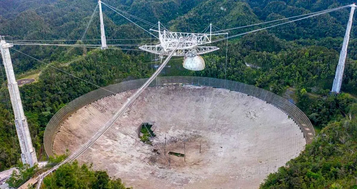 تخصیص بودجه 8 میلیون دلاری برای بازسازی تلسکوپ آرسیبو