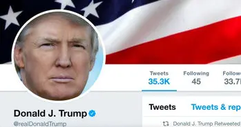 حساب توییتر دونالد ترامپ موقتا به حالت تعلیق درآمد