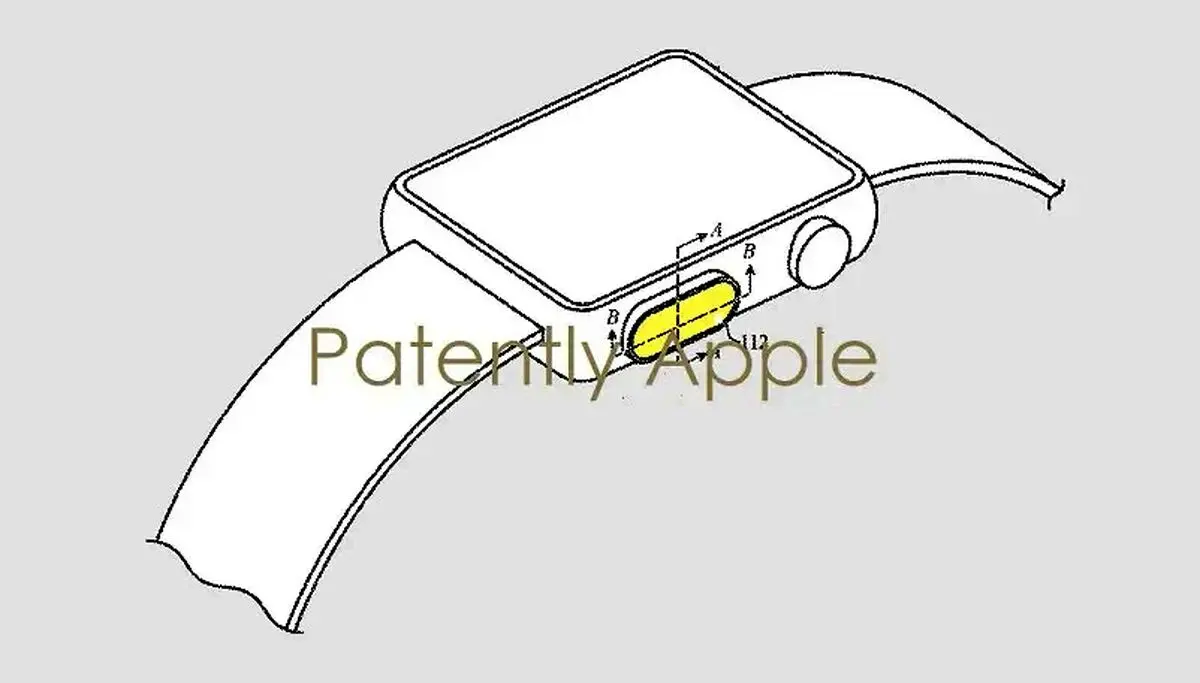 Touch ID و دوربین تعبیه شده زیر نمایشگر اپل واچ
