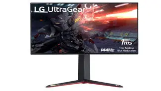 مانیتور گیمینگ 27 اینچی UltraGear ال‌جی با نرخ تازه‌سازی 144Hz در هند رونمایی شد