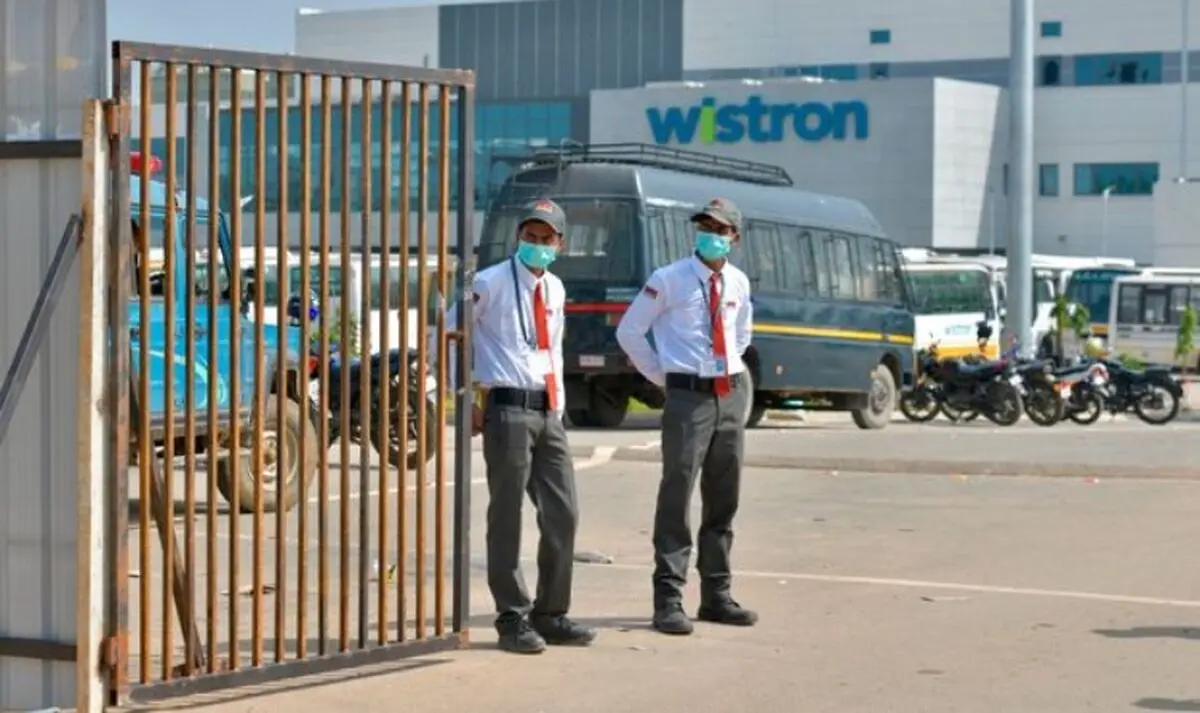 پس از حمله خشونت‌آمیز به Wistron ، اپل این شرکت را تحت نظارت قرار می‌دهد