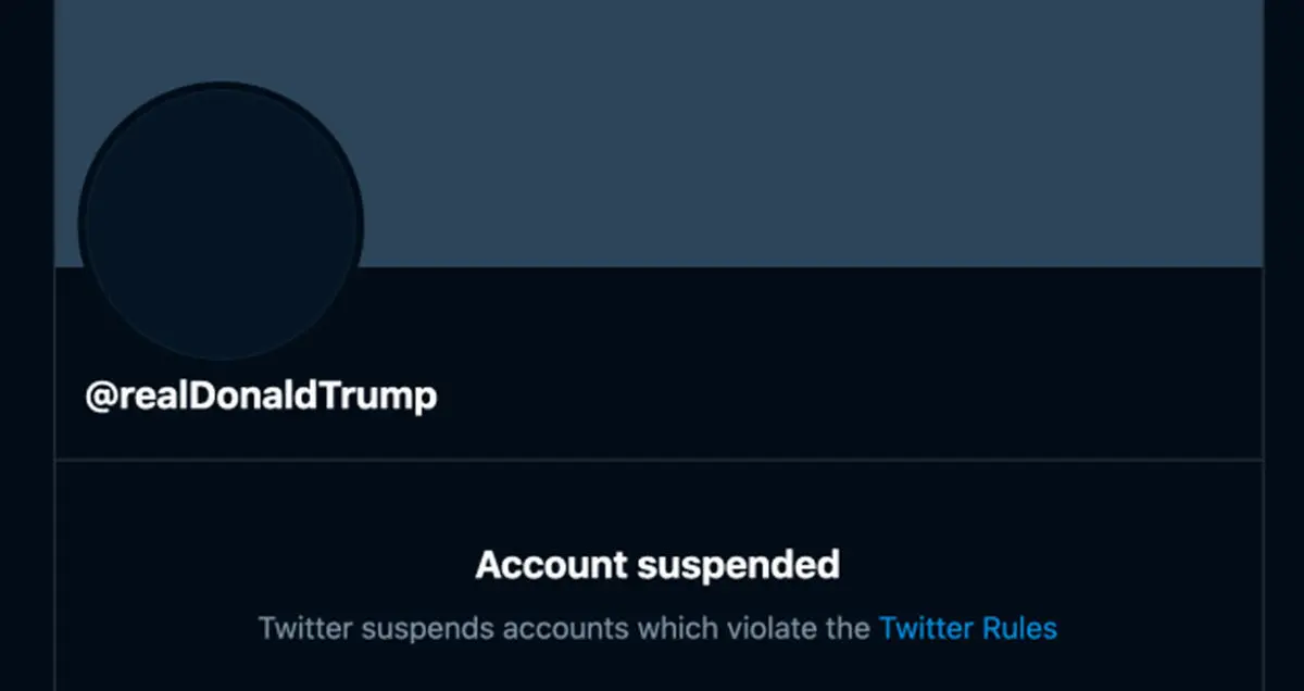 حساب توییتر دونالد ترامپ مسدود شد؛ این بار برای همیشه