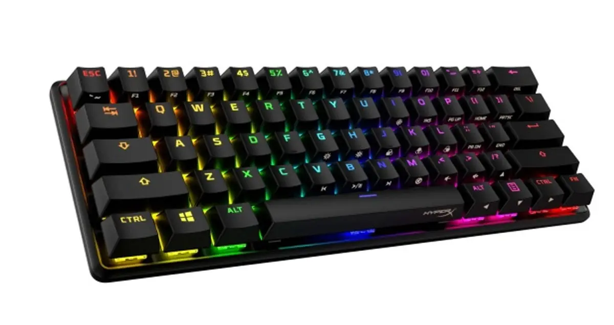 هایپر ایکس از کیبورد Alloy Origins 60 رونمایی کرد