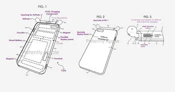 پتنت جدید اپل ؛ وجود جایگاه ویژه برای ایرپادها در محفظه آیفون
