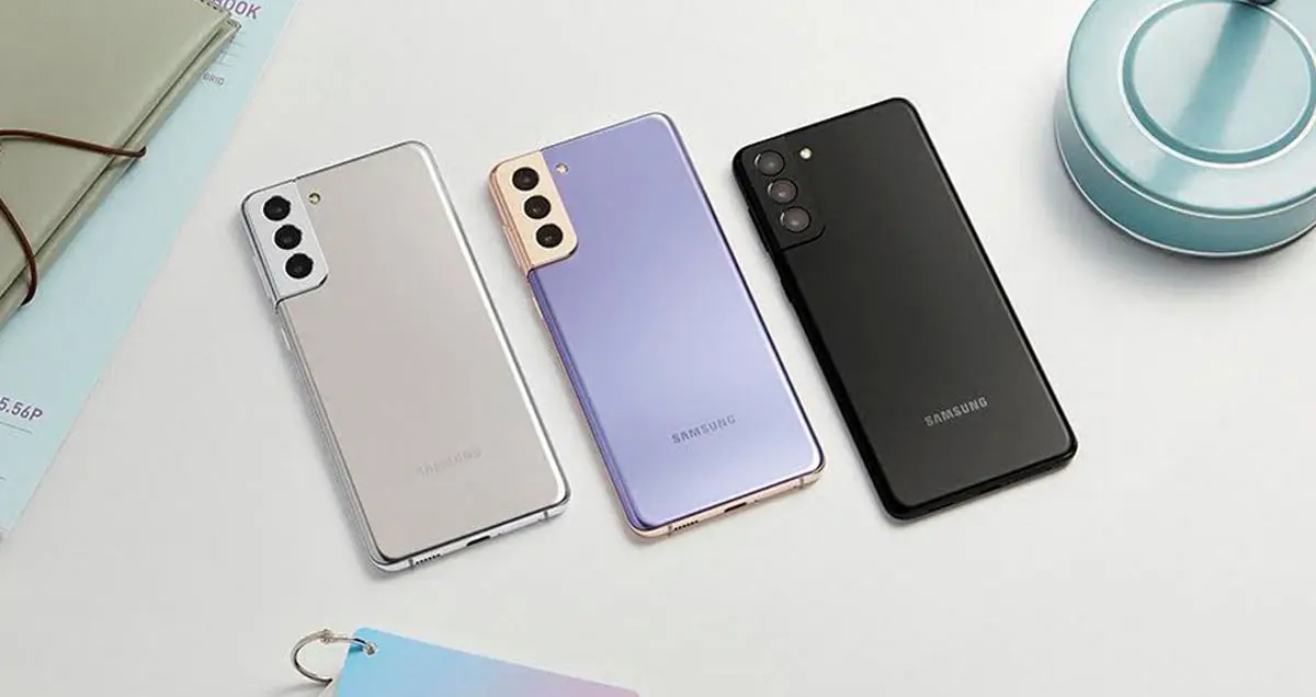 رونمایی از گوشی گلکسی S21 پلاس سامسونگ در مراسم آنپکد