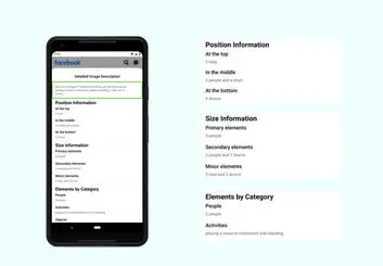 بهبود هوش مصنوعی فیس‌بوک برای توصیف تصاویر