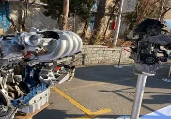 موتور سه سیلندر ایران خودرو رونمایی شد؛ فرار به جلو در عصر اتومبیل‌های برقی‌