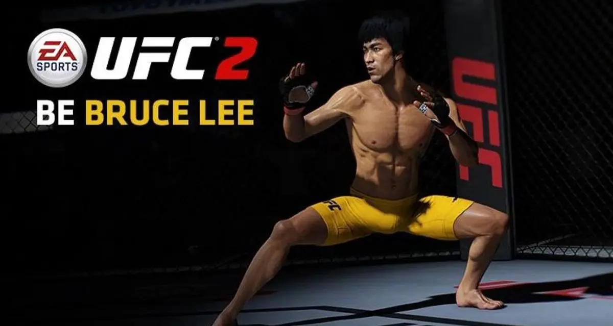 بروس لی در بازی UFC 2 حضور دارد