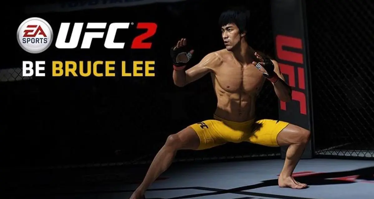 بروس لی در بازی UFC 2 حضور دارد