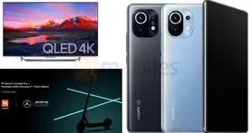 تلویزیون Mi QLED 4K و اسکوتر برقی شیائومی در هشتم فوریه معرفی خواهد شد