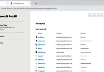 معرفی پلتفرم تکمیل خودکار رمز عبور توسط شرکت مایکروسافت