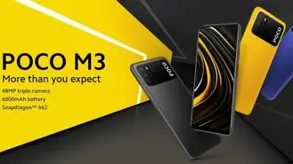 جعبه گشایی گوشی موبایل POCO M3 شیائومی xiaomi