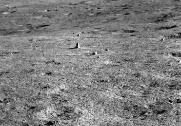 ماه نورد Yutu 2 یک سنگ عجیب را در ماه شناسایی کرده است