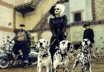 نمایش چهره حریص اما استون در پوستر جدید فیلم Cruella