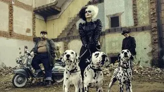 نمایش چهره حریص اما استون در پوستر جدید فیلم Cruella