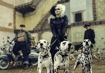 نمایش چهره حریص اما استون در پوستر جدید فیلم Cruella