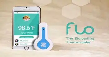 تب سنج Flo بدون تماس با بدن تب شما را تشخیص می دهد