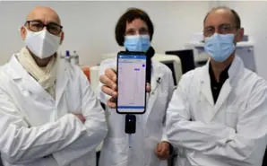 تست کرونای ۱۰ دقیقه‌ای با موبایل در فرانسه