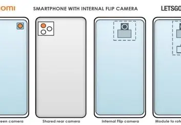 دوربین زیر صفحه نمایش چرخشی به عنوان پتنت جدید شرکت شیائومی ثبت شد