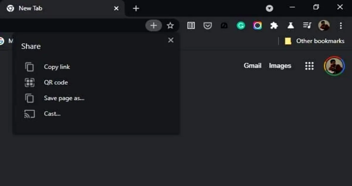 منوی اشتراک‌گذاری تلفیقی کروم احتمالا به زودی به این مرورگر افزوده شود