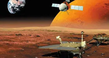 مریخ نورد ژورانگ با موفقیت قدم در سیاره سرخ گذاشت