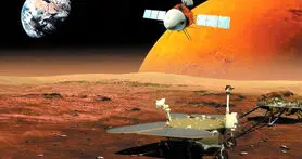 مریخ نورد ژورانگ با موفقیت قدم در سیاره سرخ گذاشت