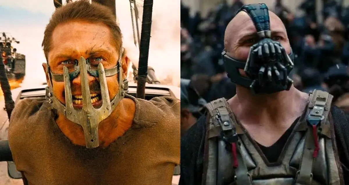 معرفی فیلم هایی که تام هاردی با ماسک بر چهره در آنها ظاهر شده است