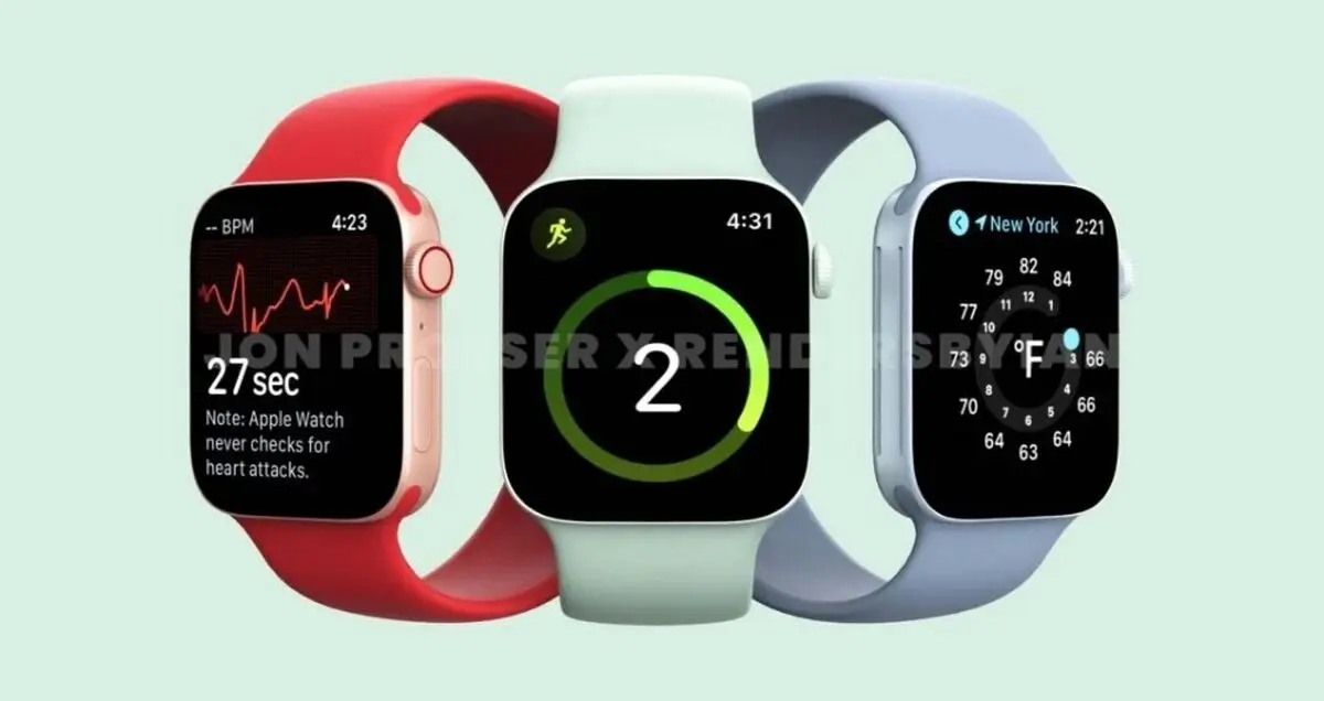 سری Apple Watch 7 از طراحی یکنواختی بهره خواهد برد