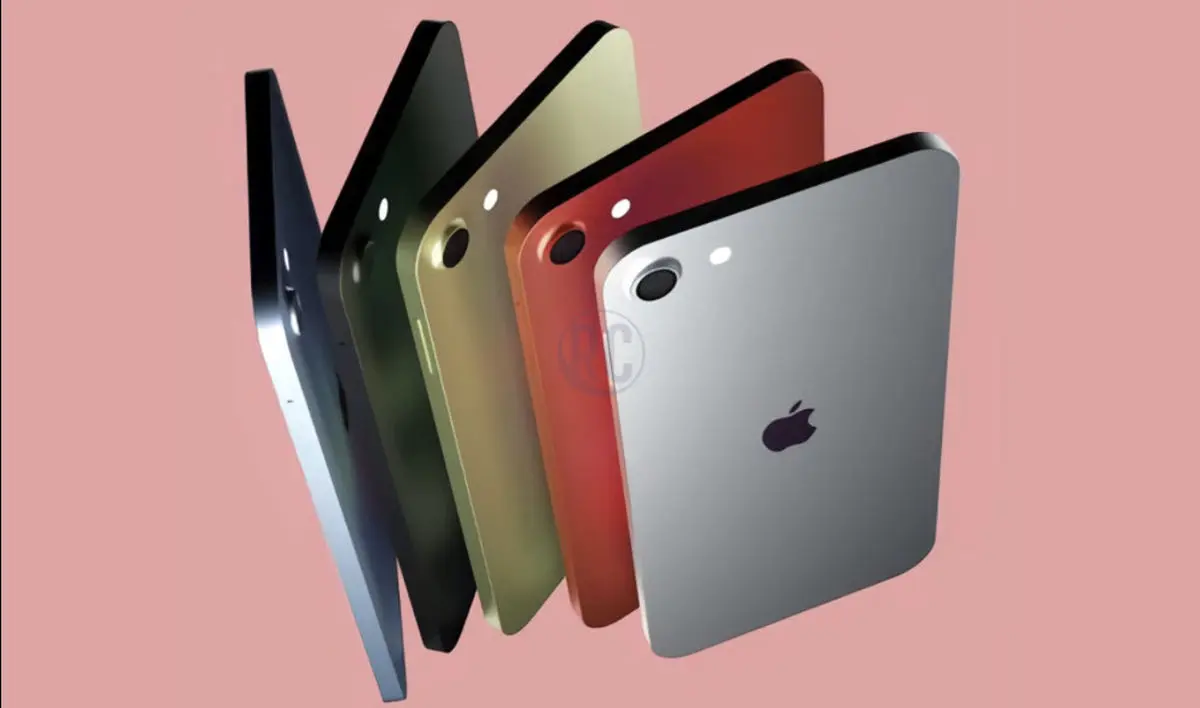 رندرهای جدید آیپاد تاچ اپل به رنگ بندی متنوع اشاره دارد