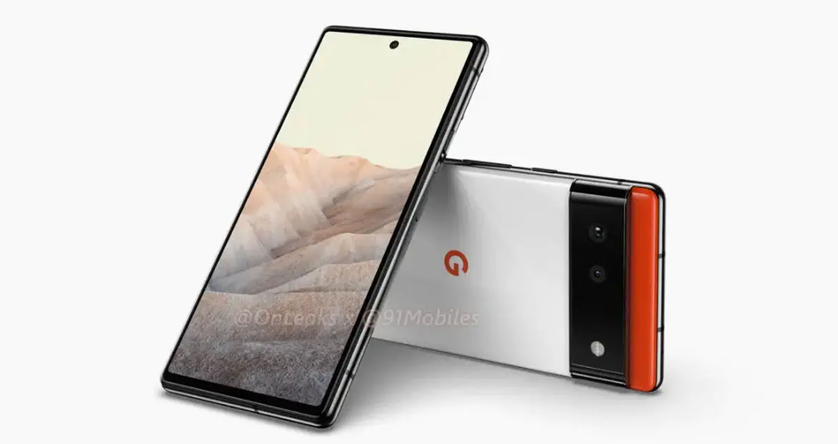 گوشی پیکسل 6 گوگل دارای نمایشگر 6.4 اینچی مسطح خواهد بود