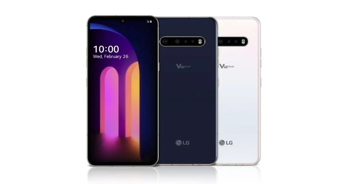گوشی LG V60 5G بروزرسانی اندروید ۱۱ را دریافت کرد