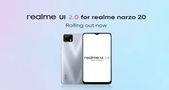 گوشی Realme Narzo 20 اندروید ۱۱ را دریافت کرد