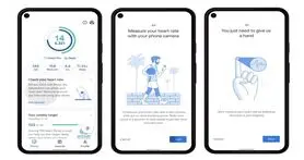 اپلیکیشن Google Fit فردا همراه با سیستم تشخیص ضربان قلب معرفی می‌شود