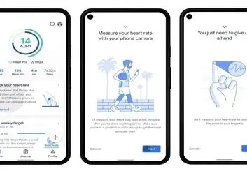 اپلیکیشن Google Fit فردا همراه با سیستم تشخیص ضربان قلب معرفی می‌شود