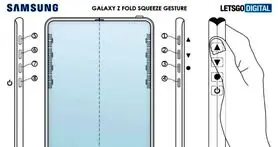 پتنت دستگاه بدون دکمه فیزیکی سامسونگ معروف به ژست فشار Galaxy Z Fold خبرساز شد