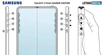 پتنت دستگاه بدون دکمه فیزیکی سامسونگ معروف به ژست فشار Galaxy Z Fold خبرساز شد