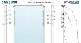 پتنت دستگاه بدون دکمه فیزیکی سامسونگ معروف به ژست فشار Galaxy Z Fold خبرساز شد