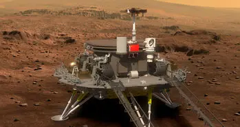 مریخ نورد چینی ژورانگ مأموریت اکتشافی خود را در سیاره سرخ آغاز کرد