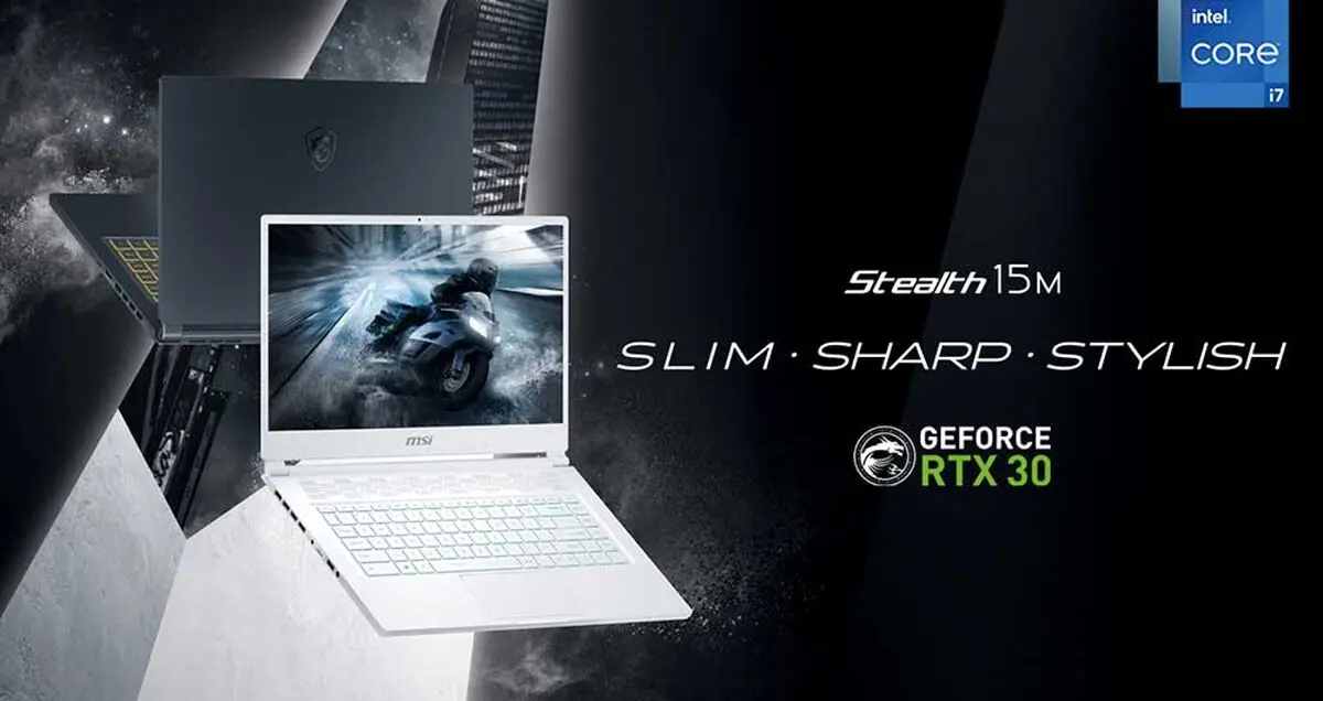 لپ‌ تاپ MSI Stealth 15M؛ باریک‌ترین لپ تاپ گیمینگ جهان در دسترس کاربران ایرانی