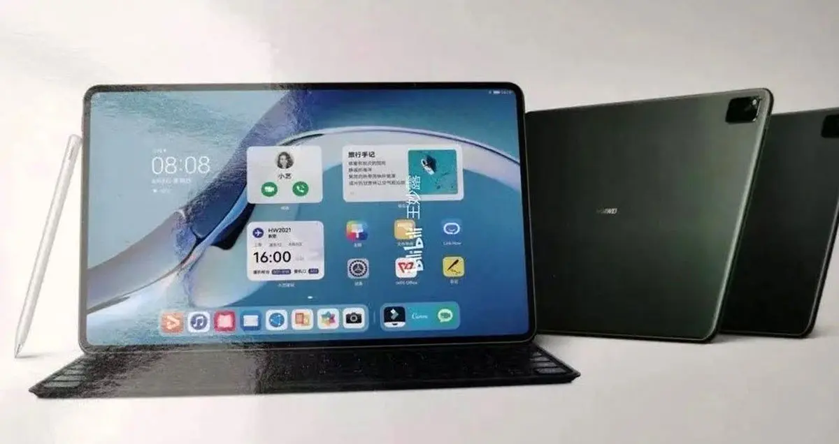 میت پد پرو 2 هواوی با حاشیه های فوق باریک و تراشه کرین 9000 از راه می رسد