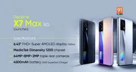 گوشی Realme X7 Max 5G در کشور هند رونمایی شد