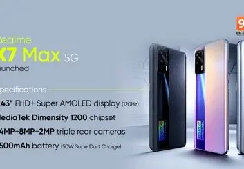 گوشی Realme X7 Max 5G در کشور هند رونمایی شد