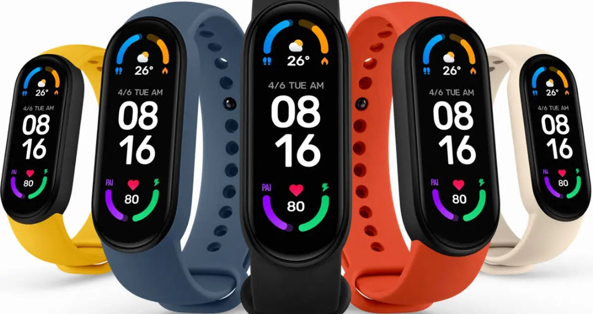 فروش بیش از 3 میلیون مچ بند Mi Band 6 شیائومی در سراسر جهان!