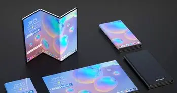 پتنت دستگاه تاشو سامسونگ نمایانگر یک محصول تاشوی دوجهته است!