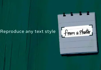 هوش مصنوعی TextStyleBrush سبک متن‌های موجود در تصاویر را کپی می‌کند