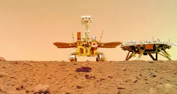 کاوشگر ژورانگ یک تصویر سلفی باکیفیت به زمین فرستاد