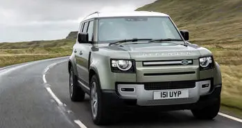 ماشین جگوار لندرور Defender مجهز به پیل سوختی هیدروژنی آزمایش می‌شود