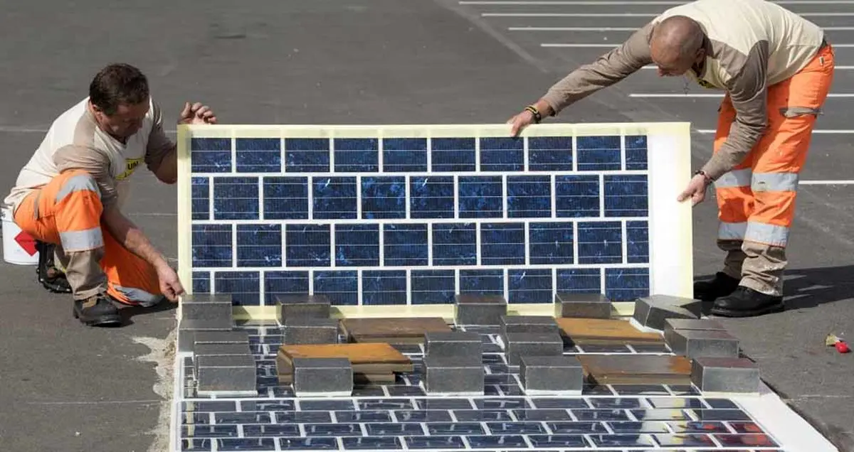 احداث 1000 کیلومتر جاده خورشیدی در فرانسه