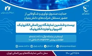 حمایت صندوق نوآوری و شکوفایی از حضور شرکت‌های دانش‌بنیان در الکامپ