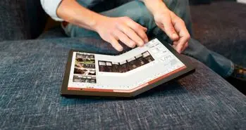 اولین کامپیوتر تاشو جهان توسط شرکت لنوو در هند رونمایی شد